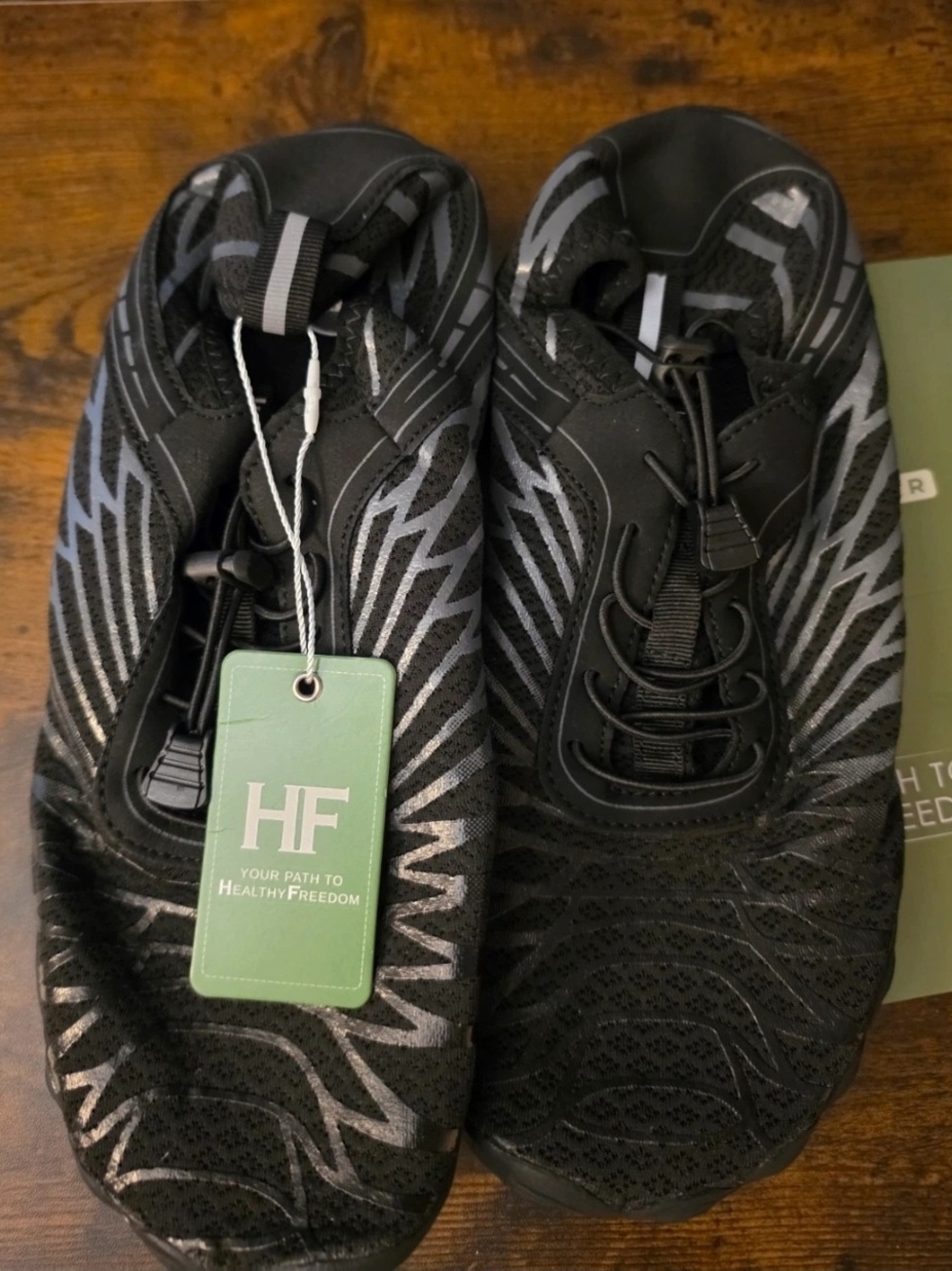 These are Brand New Hike Footwear Lorax Pro Barefoot Shoes in black. Size 11.5
